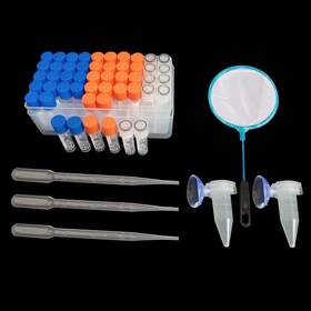 Ldgh50 Saricho 1.8ml Brine Shrimp Egg Dispense Storage Kit With 50 Collection Bottles Holder
