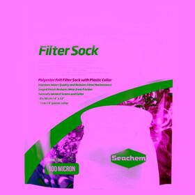 Seachem 000116015516 Filter Sock 4 Inch X 12 Collar By