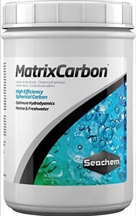 B0002dgikq Seachem Matrix Carbon 2 Liters - Spherical Activated Filter Media