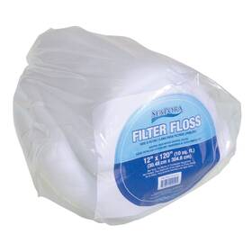 Seapora 622841040405 4040 Filter Floss Aquarium Pad 10 Sq. Ft./12 Inch X 120