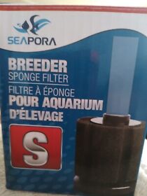 Seapora Breeder Bio Sponge Aquarium Filter Size S 4 Pack