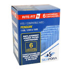 Ase00293 Seapora Rite-fit B Cartridges For Penguin Power Filters 110b 125b 150b