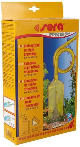 Sera 057166015993 Gravel Washer Triangular Aquarium Cleaning Supplies
