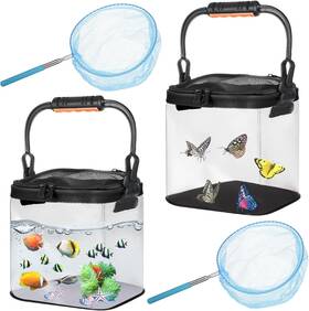Shengzong 313027097060 2 Sets Catch And Release Plastic Beach Aquarium Kit Great Concept For Catching W