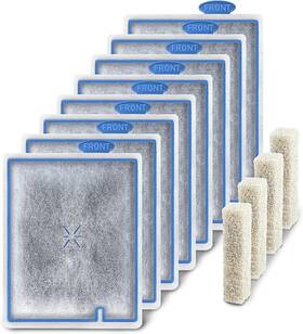 Shenzhenshiweishakejiyouxiangongsi 726084170117 8 Pack Large Filter Cartridges Replacement For Aqueon Quietflow Led Pro S