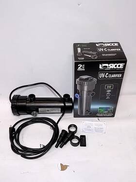 105726 Sicce Us 9w Uv-c Clarifier For Aquarium