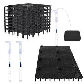 Sieral Ae-sieral-7142 Undergravel Aquarium Filter For 1520 Gallon Tanks 8 Pcs 5.7ftft X Plates
