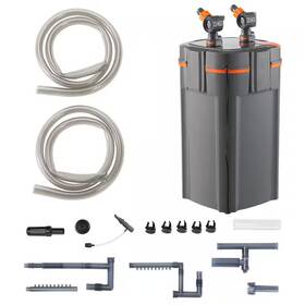 Skyshalo 313089785790 Aquarium Filter 528 Gph 5-stage Canister 200 Gallon Ultra-quiet Internal