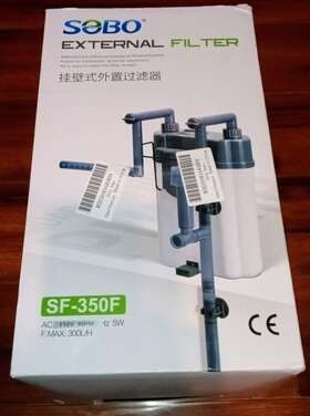 Sf-350f Sobo Model-sf-350f Aquarium Pump External Filter Water Filtration