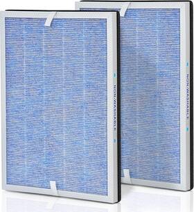 Msa3 Somewaytop 986002130555 2pk 3-in-1 Replacement Air Filter For Purifiers H13 True Hepa Remove 99.97%