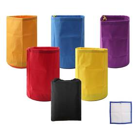 T6fbrus Soonhua 3294698/t6fbrus Multi-colored 5-gallon Mesh Filter Bags 5-pack 5 Color Bag Set With Mic