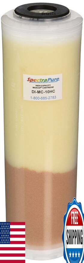 B007zdddcm Spectrapure Maxcap Super Di Cartridge Ultra-pure Water Filtration System