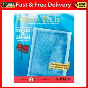 Spectrum Brands 744110927764 Aqua-tech Ez-change Replacement #3 Aquarium Filter Cartridge 6 Pack