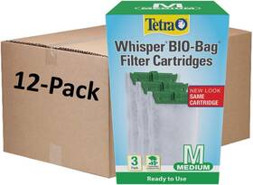 Aq-26169-1 Spectrum Brands Pet Tetra Whisper Bio-bag Filter Cartridges For Aquariums Medium 36 Count