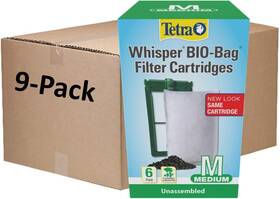 Aq-26350-1 Spectrum Brands Pet Tetra Whisper Bio-bag Filter Cartridges For Aquariums - Ready To Use Medium