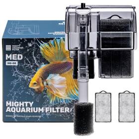Substratesource 810004573857 Mighty Aquarium Hang On Back Filter - Hob Adjustable Fish T
