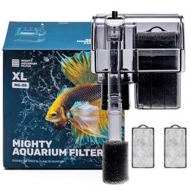 Substratesource 810004578302 Mighty Aquarium Hang On Back Filter - Hob Adjustable Fish T