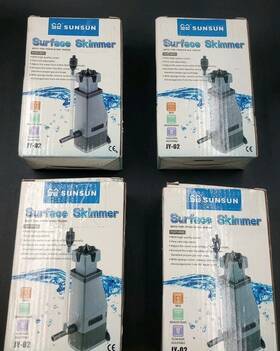 Jy-02 Sunsun Surface Skimmer Lot Of 4 See Photos And Read