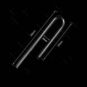 Supreme-goodsoutlet 313055439498 Glass Pipe Lily Poppy Peony Spin Surface Skimmer Inflow Outflow 13mm 17mm Aquari