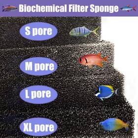 Supreme-goodsoutlet 445024063076 Aquarium Accessories Biochemical Cotton Filter Practical Fish Tank Pond Foam Spo