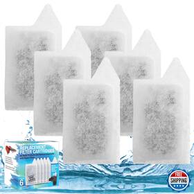 B0cp3ttqtb Sw Products Koller Small Replacement Filter Cartridges 6-pack Aquarium Power