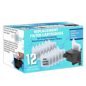 Swp05fc-120 Sw Products 12-pack Xs Filter Cartridges For Aquarium Cartridge Koller Fish