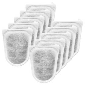 Switior 717701440638 10 Pack Large Replace Filter Cartridge For Whisper Ex Fish Tank Carbo
