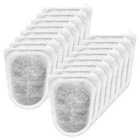 Switior 717701440645 16 Pack Large Replace Filter Cartridge For Whisper Ex Fish Tank Carbo