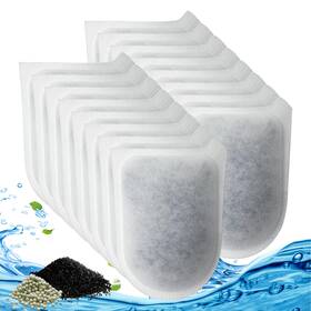 Switior 717701440843 16 Pack Tetra Whisper Ex Filter Cartridges 5.12 X 6.81 In Carbon Replacement