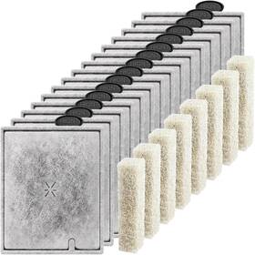 Switior 744759788412 Large Aquarium Fish Tank Filter Cartridges With Pad Compatible Aque
