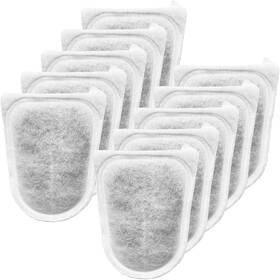 Switior 744759954107 10 Pack Large Replace Filter Cartridge For Whisper Ex Fish Tank