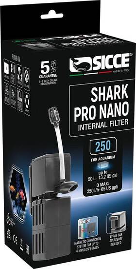 T Tra 011469981511 Sicce Shark Nano 250 Internal Filter