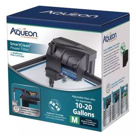 T Tra 015905002745 Aqueon Smartclean Power Filter With Ecorenew Cartridge 1ea/10-20 Gal