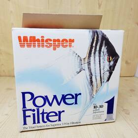 T Tra 045623600107 Tetra Whisper Aquarium Power Filter 10-30 Gallons New Open Box