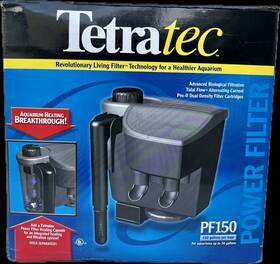 Pf150 T Tra 046798260301 Tetratec Power Filter For Aquariums 10 To 30 Gals