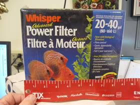 T Tra 046798778622 Whisper 2000 In-tank Internal Advanced Power Filter 20-40 Gal. Tank New / Nos