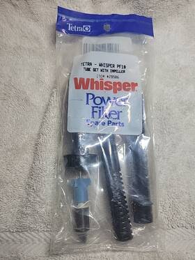 29586 T Tra Tetra Whisper Pf10 Tube Set Kit And Impeller Part#