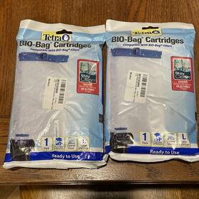 41003 T Tra 2 Packs Of Large Tetra Stay Clean Bio-bag Disposable Filter Cartridges