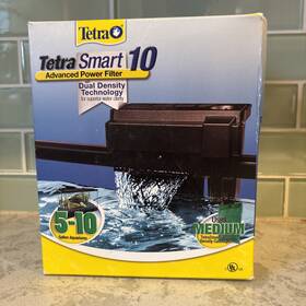 77634-900 T Tra Tetra Smart 10 Advanced Power Filter 5-10 Gallon Aquariums Dual Density Tech Nos
