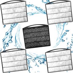 11000093 Tararium Aquarium Filters Accessories For Large Ix-120 Filter And U-v 4pcs Sponge