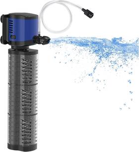 Tararium 711181363692 Aquarium Filter Powerful 660gph For 100-300 Gallon Large Fish Tank