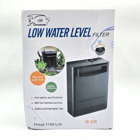 Ix-120 Tararium Low Water Level Filter Adjustable Flow Energy-saving Med-lg Tank