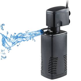 Jp022filter Tararium Fish Tank Filter For 15-40 Gallon Crystal Clear Powerful Internal Aquari