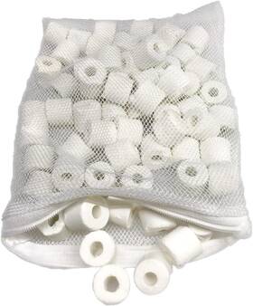 Technology 445029510537 Bio Ceramic Rings Aquarium Filter Media With Free Mesh Bag For Fresh