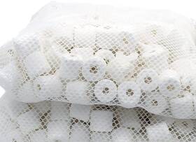 Technology 744110856095 6 Lbs Bio Ceramic Rings Aquarium Filter Media In Free Mesh Bags For Freshwater