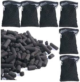 Technology 744759878342 6 Lbs Premium Grade Virgin Activated Carbon Charcoal Pellets In Mesh Bags For