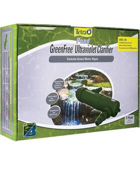 19521 Tetra 046798167898 Pond Greenfree Uvc 18 Clarifier Watt Up To 4400 Gallons