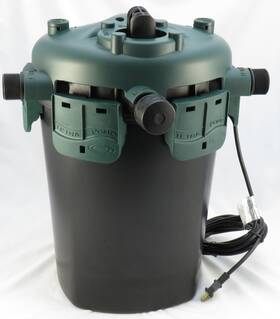 Puv-2500 Tetra 26554 Pond Pressure Filter With Uv Clarifier - 1250 Gph New Nos
