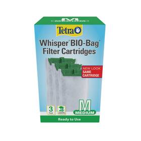 46798262183 Tetra X3 Whisper Aquarium Filter Cartridges Inch M Medium Ultra Activated Carbon