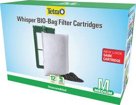 Tetra 629722575339 Whisper Bio-bag Unassembled Disposable Filter Cartridge Medium 12 Count